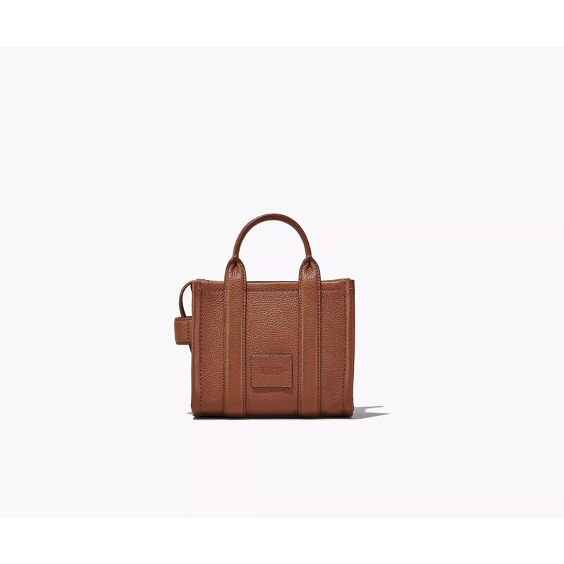 MARC JACOBS The Leather Mini Tote Bag image number 1